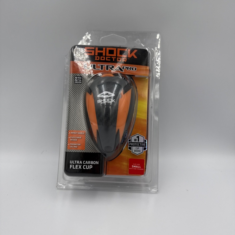 Athletic Cup Shock Doctor Ultra Pro Carbon Flex Impact Size Small Age 9&Under